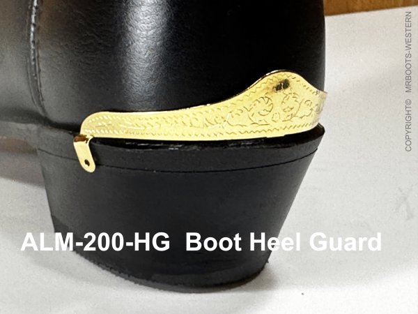 We carry boot tips, toe tips, heel guards, cowboy boot tips, cowboy boot heel guards and heel rands. We have over 30 styles of boot heel guards available starting at $12.00.