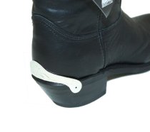 We carry boot tips, toe tips, heel guards, cowboy boot tips, cowboy boot heel guards and heel rands. We have over 30 styles of boot heel guards available starting at $12.00.