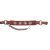 ALM-086 Boot Strap Brown Leather with Four Star Conchos