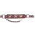 ALM-088 Boot Strap Brown Leather with Star Conchos