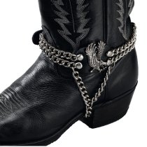 Boot Straps, Boot Chains and Boot Harnesses over 50 Styles available