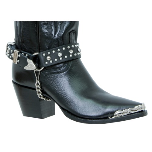 Boot Straps, Boot Chains and Boot Harnesses over 50 Styles available