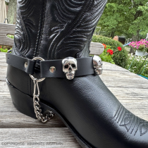 Boot Straps, Boot Chains and Boot Harnesses over 50 Styles available