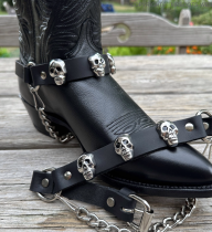 Boot Straps, Boot Chains and Boot Harnesses over 50 Styles available