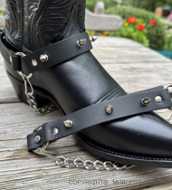 Boot Straps, Boot Chains and Boot Harnesses over 50 Styles available